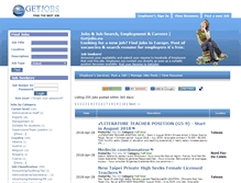Tablet Screenshot of getjobs.eu